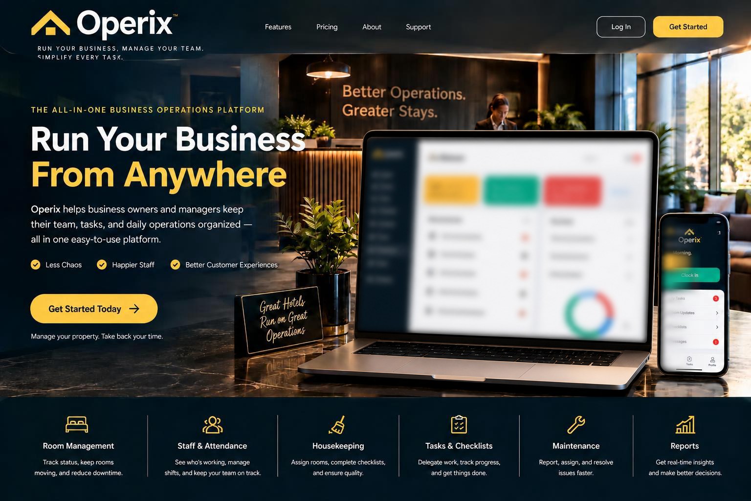 Operix — Run your business from anywhere